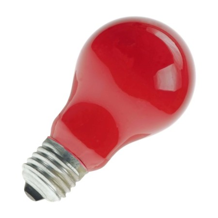 Electricidad Moraleda| Bombilla standard color Rojo 25W E-27