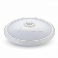 Plafón LED con sensor 12W 1000Lm Luz Fría