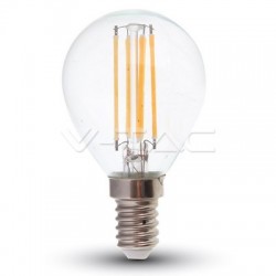 Esférica FILAMENTO LED 4W 400Lm Luz Neutra E-14