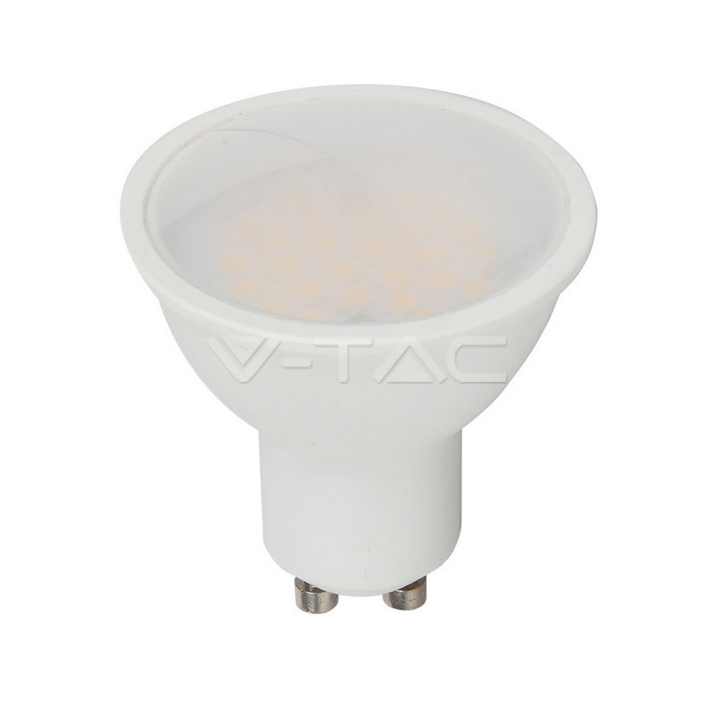 Dicroica 50mm LED chip SAMSUNG 4.5W 400Lm 110º Luz Fría GU-10